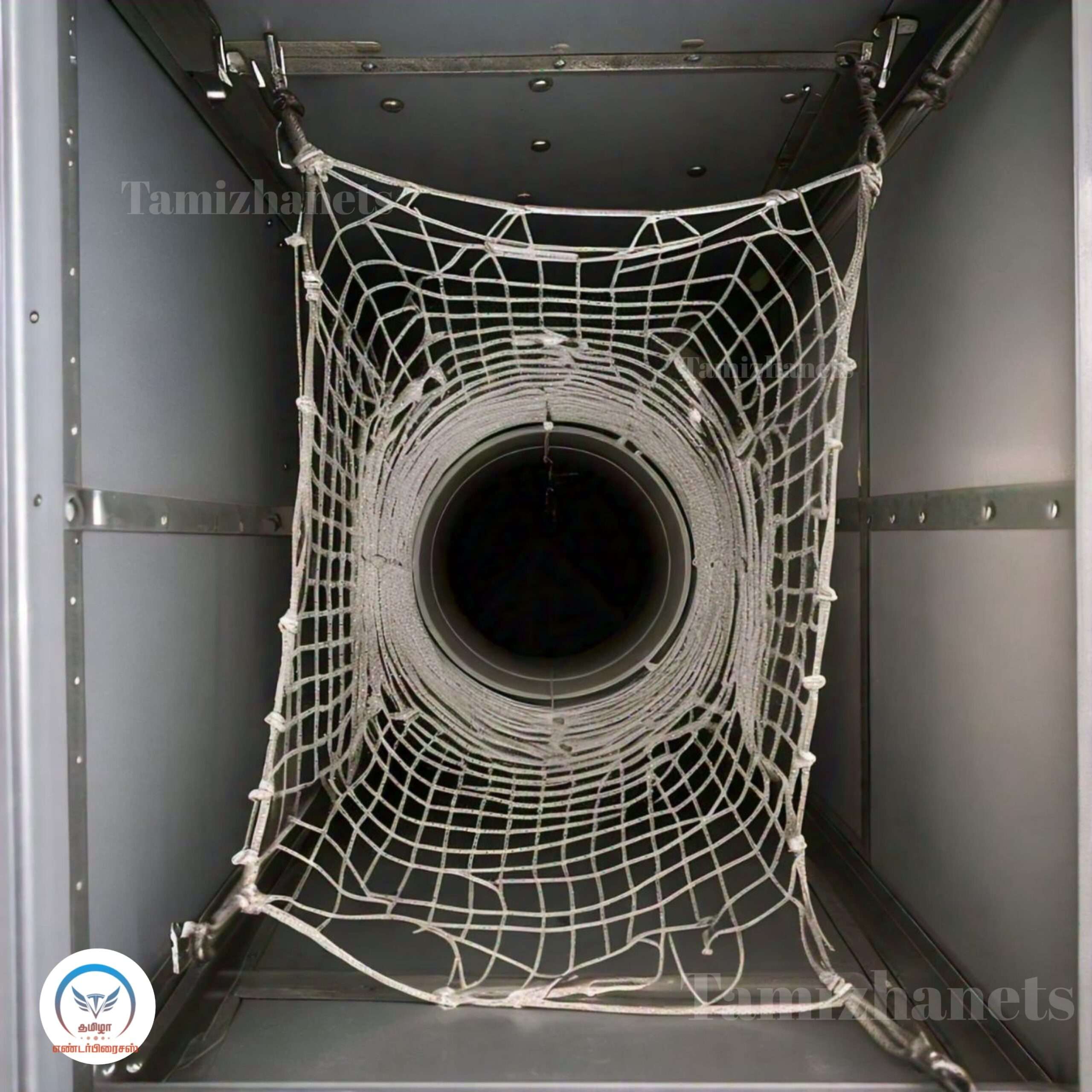 Duct area safety nets in Chennai for HVAC and roof protection
