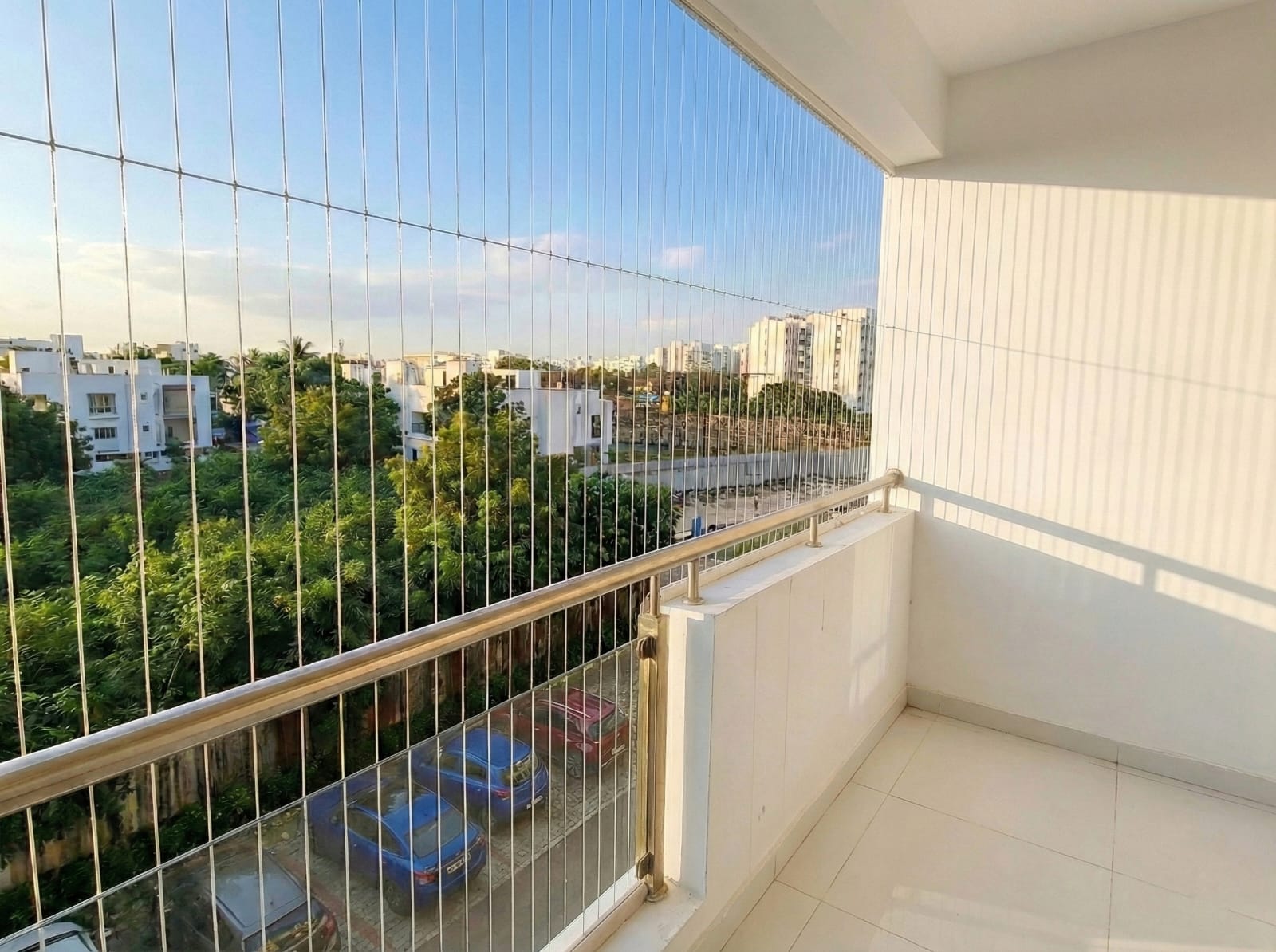 Professional balcony safety net installation to secure homes in Chennai